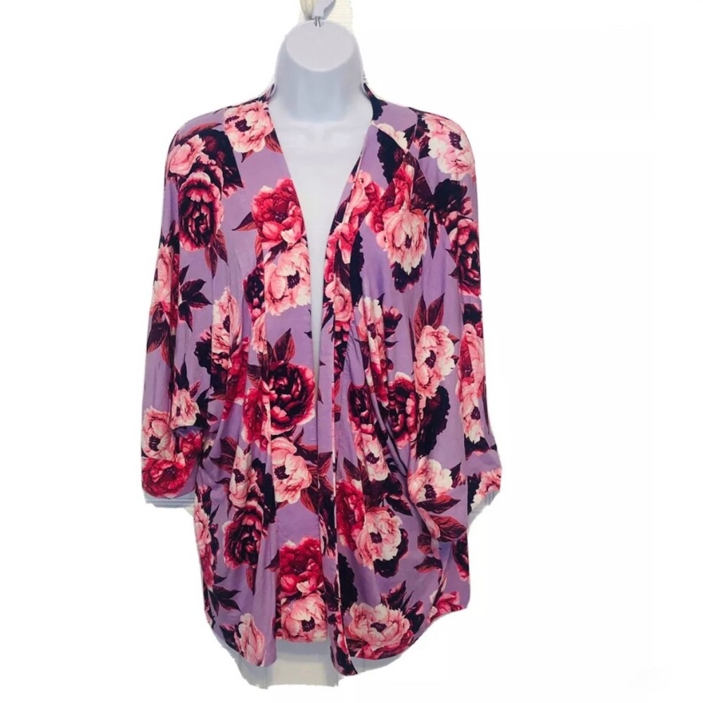 ⭐️Host Pick⭐️C’est 1946 Floral Open Front Cardigan